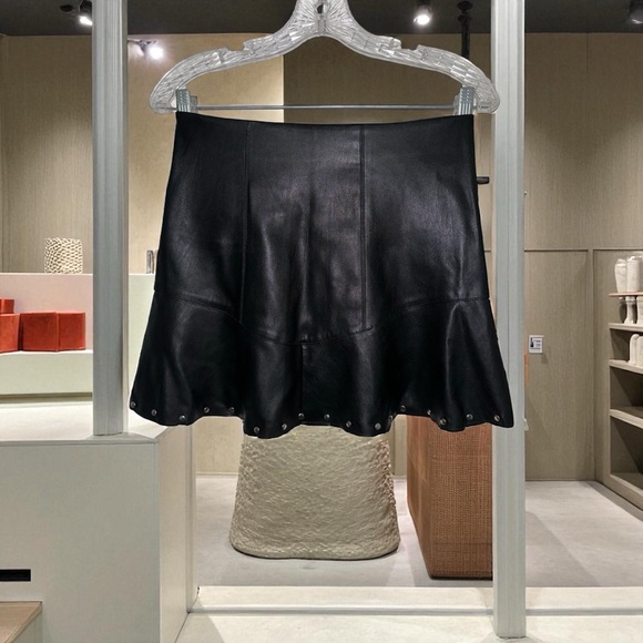 Mango Faux leather mini skirt - Picture 13 of 14